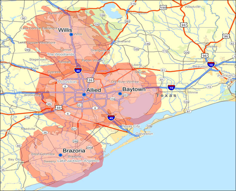Houston Texas Twoway Radio Coverage Radio One